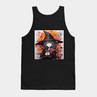 Halloween witch girl Tank Top